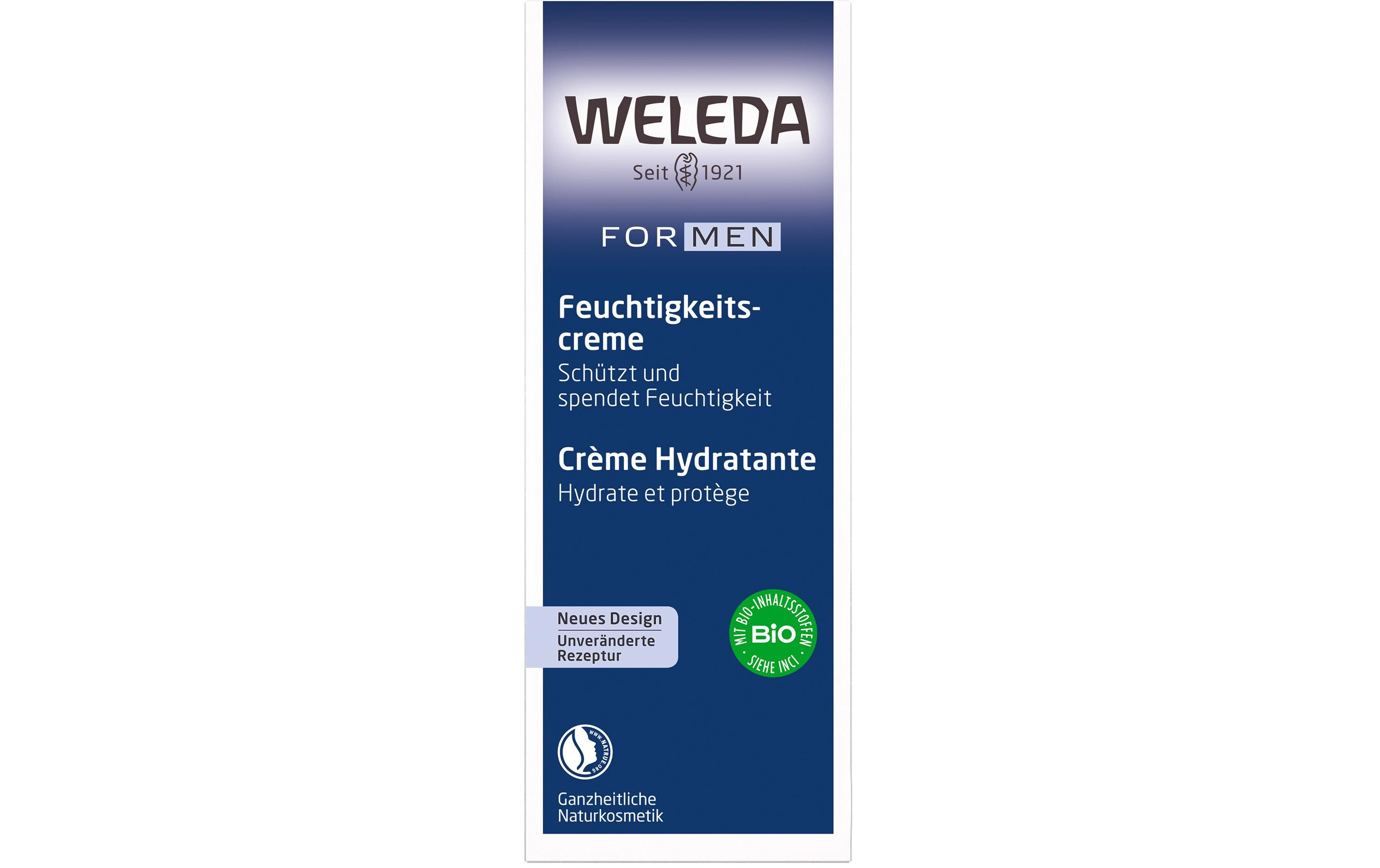 Feuchtigkeitscrème For men 30 mlPflegende und erfrischende Gesichtscreme