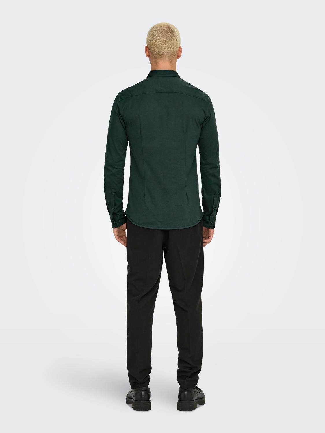 ONSROBIN Hemd Darkest Spruce