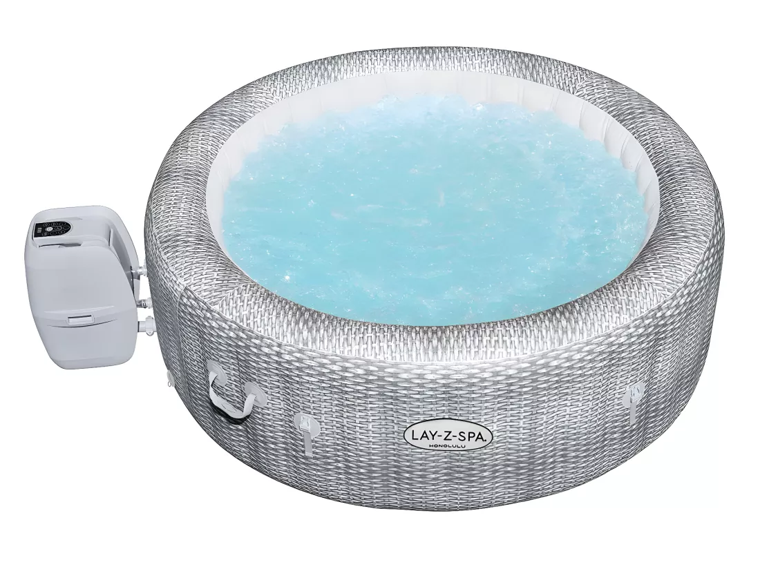 Spa gonflable Lay-Z-Spa Honolulu rond Airjet 4/6 places - Bestway