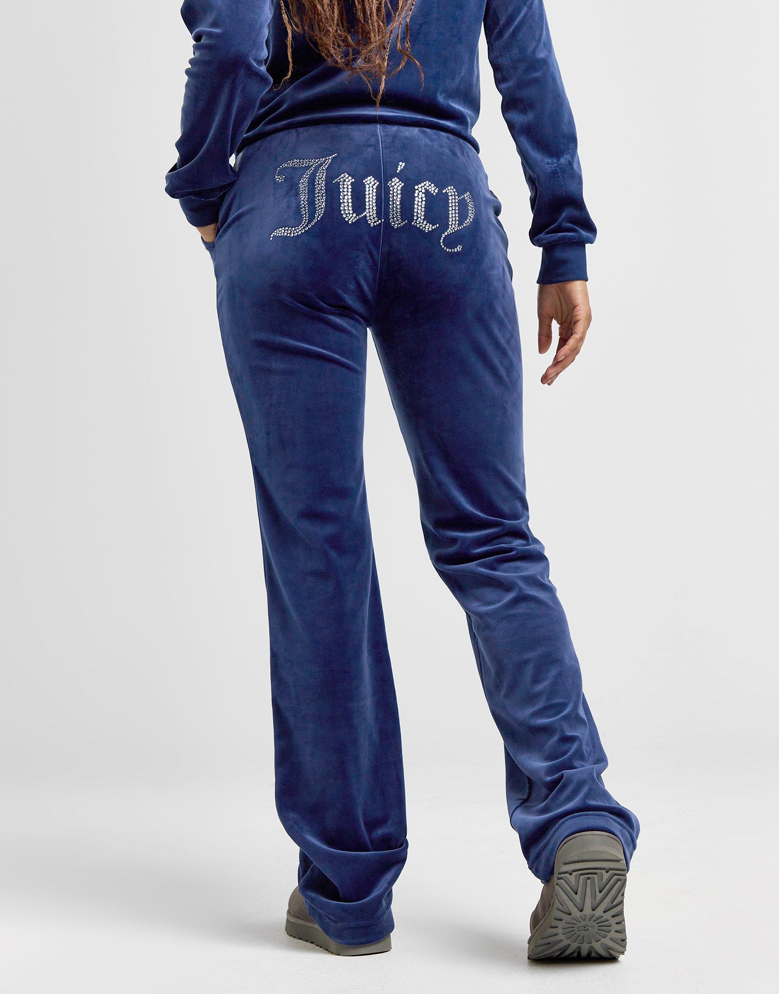 JUICY COUTURE Pantalon de jogging Diamante en Velours Femme