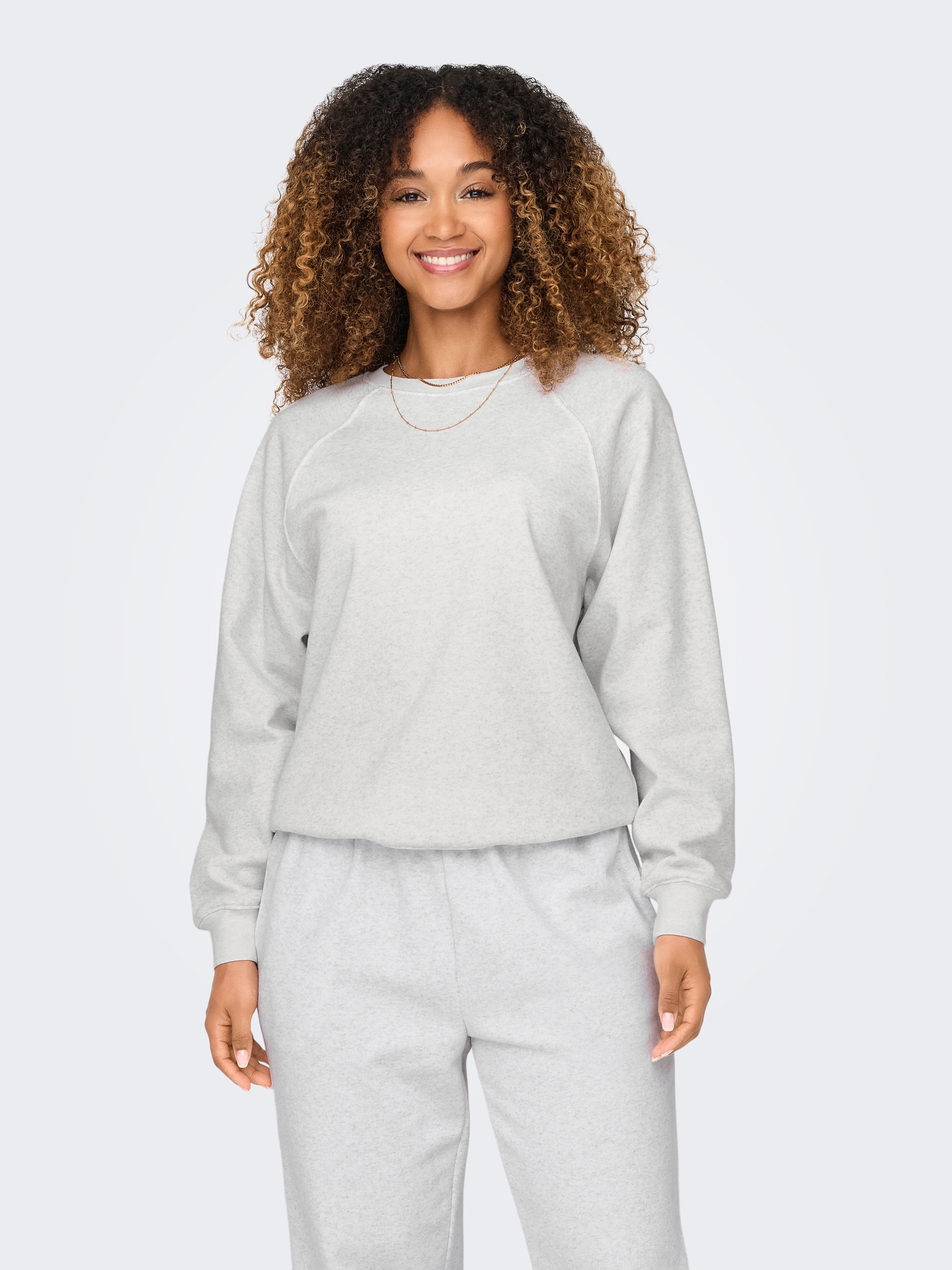 ONLDAZE Sweatshirt Light Grey Melange