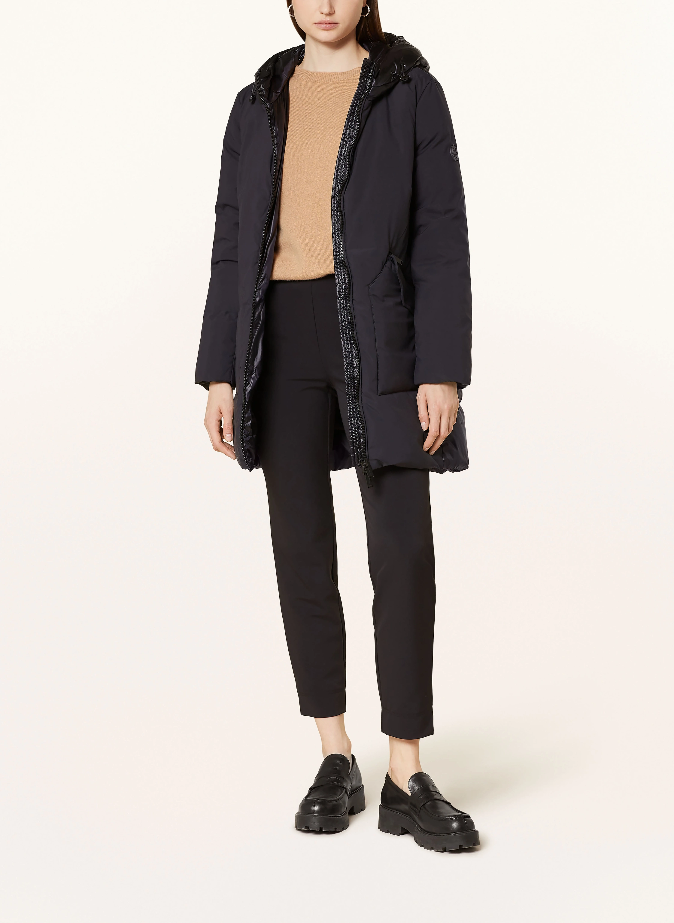 RINO & PELLE Steppmantel MARCIE im Materialmix