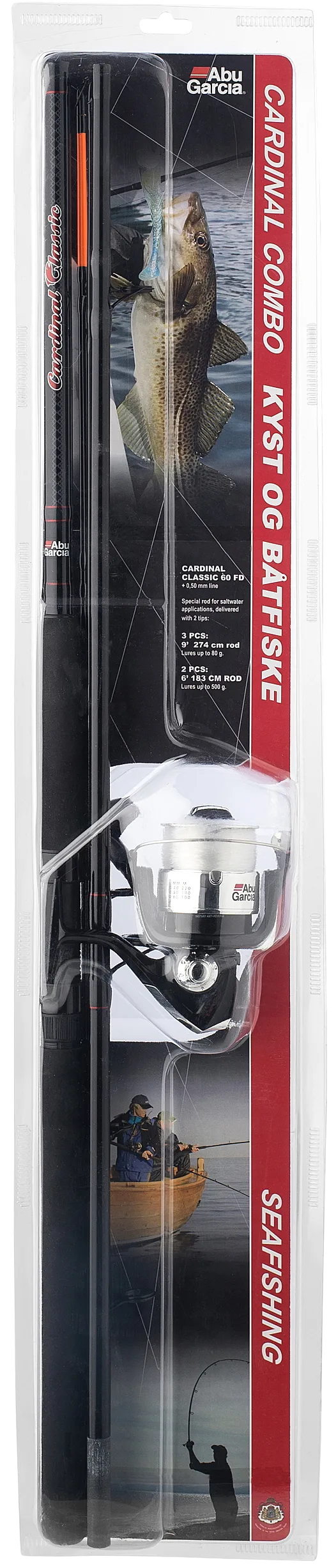 Abu Garcia Cardinal Combo Seafishing 9ft Two Tip