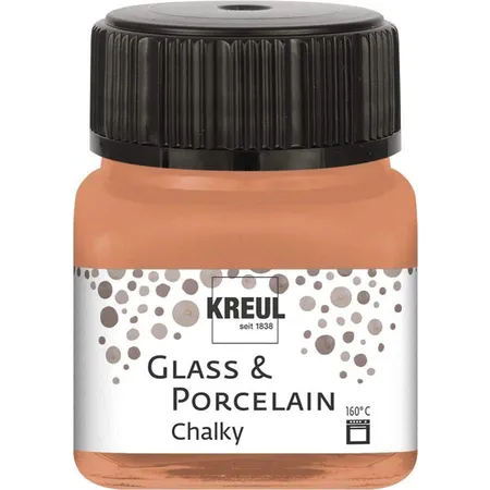 KREUL Glass & Porcelain Chalky, terracotta earth, 20 ml