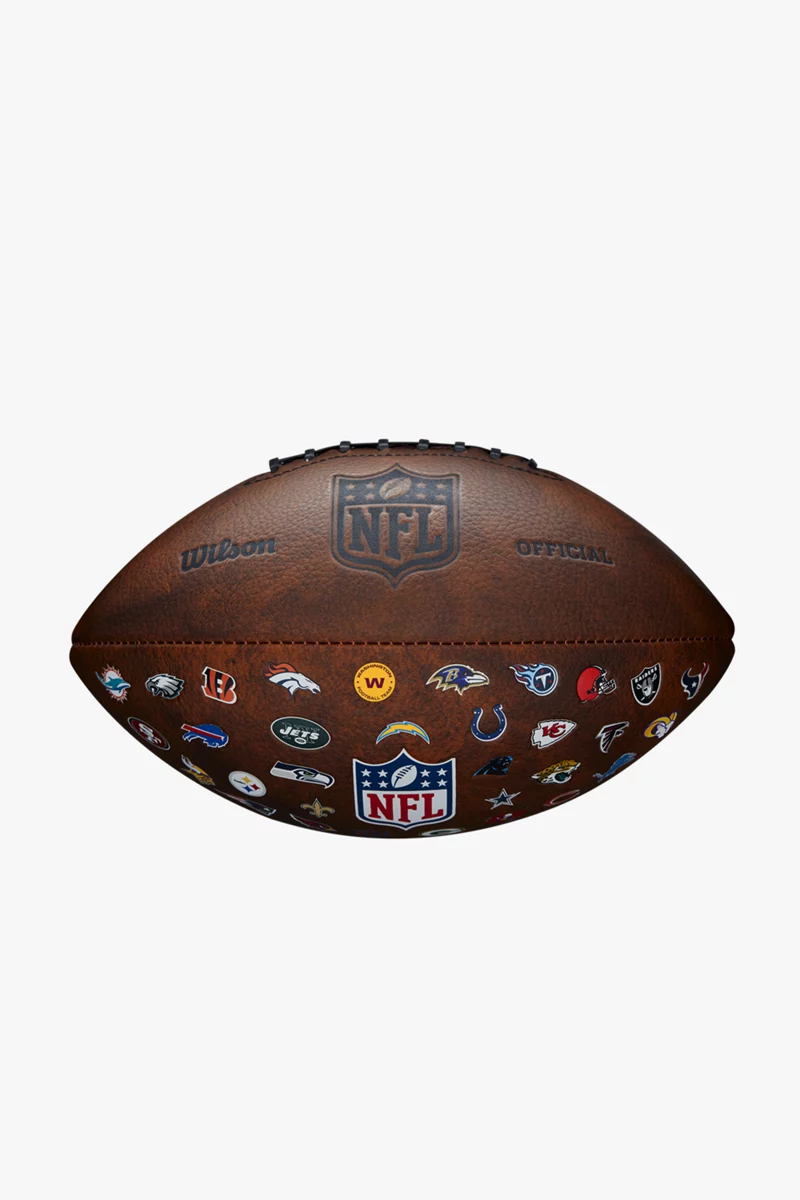 Wilson NFL Offiziell Throwback FB 32 Team Logo American Football