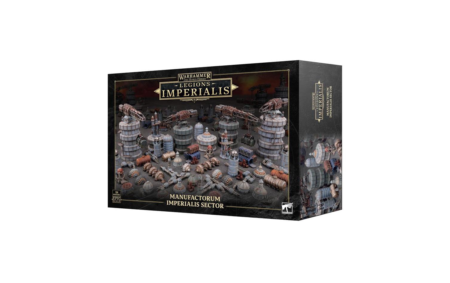 Figurenset Warhammer Manufactorum-Imperialis-Sektor<br>Warhammer Legions Imperialis: Manufactorum-Imperialis-Sektor Bausatz