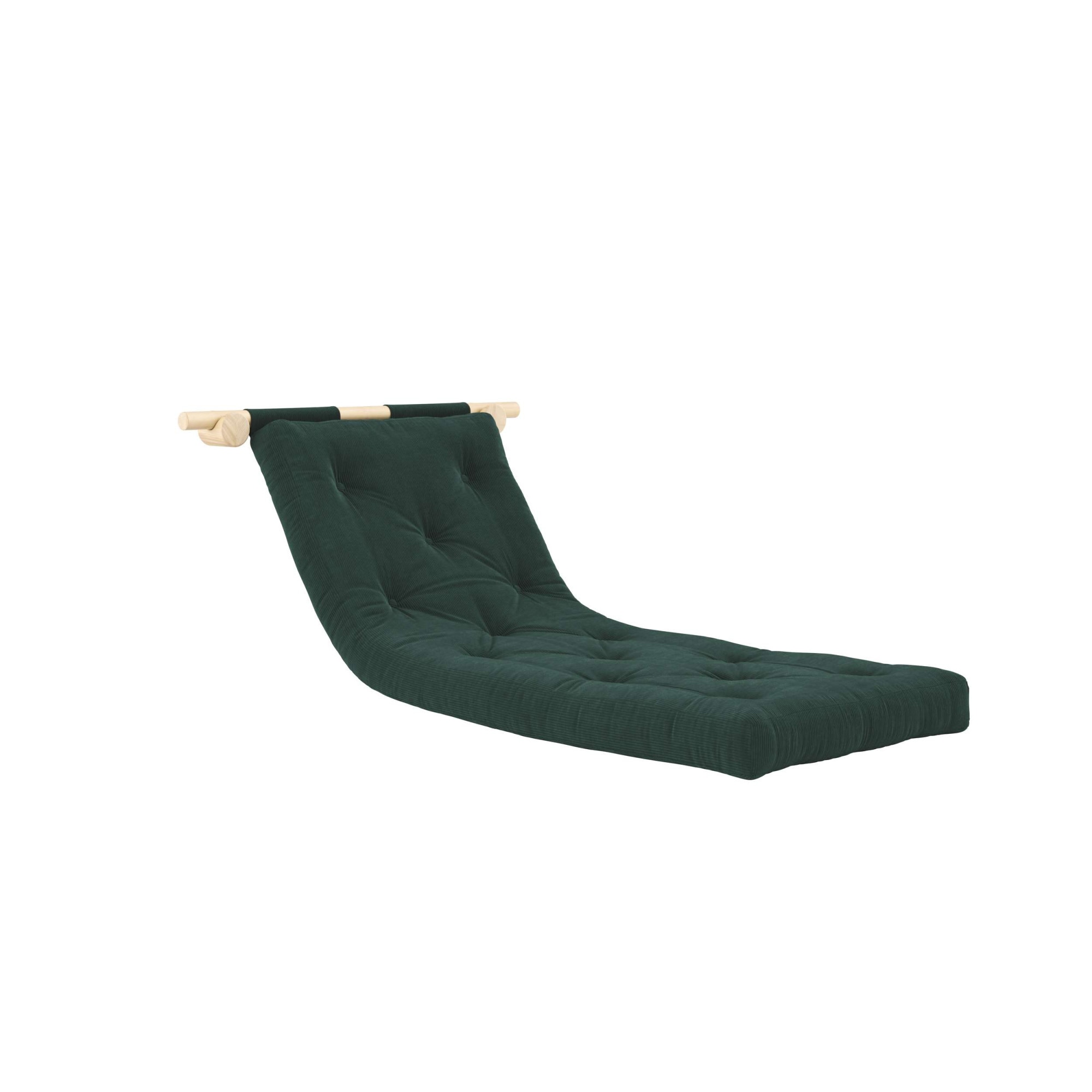 Karup Design Schlafsofa »Hooked Sofa Bed / Sleeper Chair – Sitz- oder Schlafplatz, platzsparend« Futonmatratze inkl. Halterungsset aus FSC®-zertifiziertem Massivholz