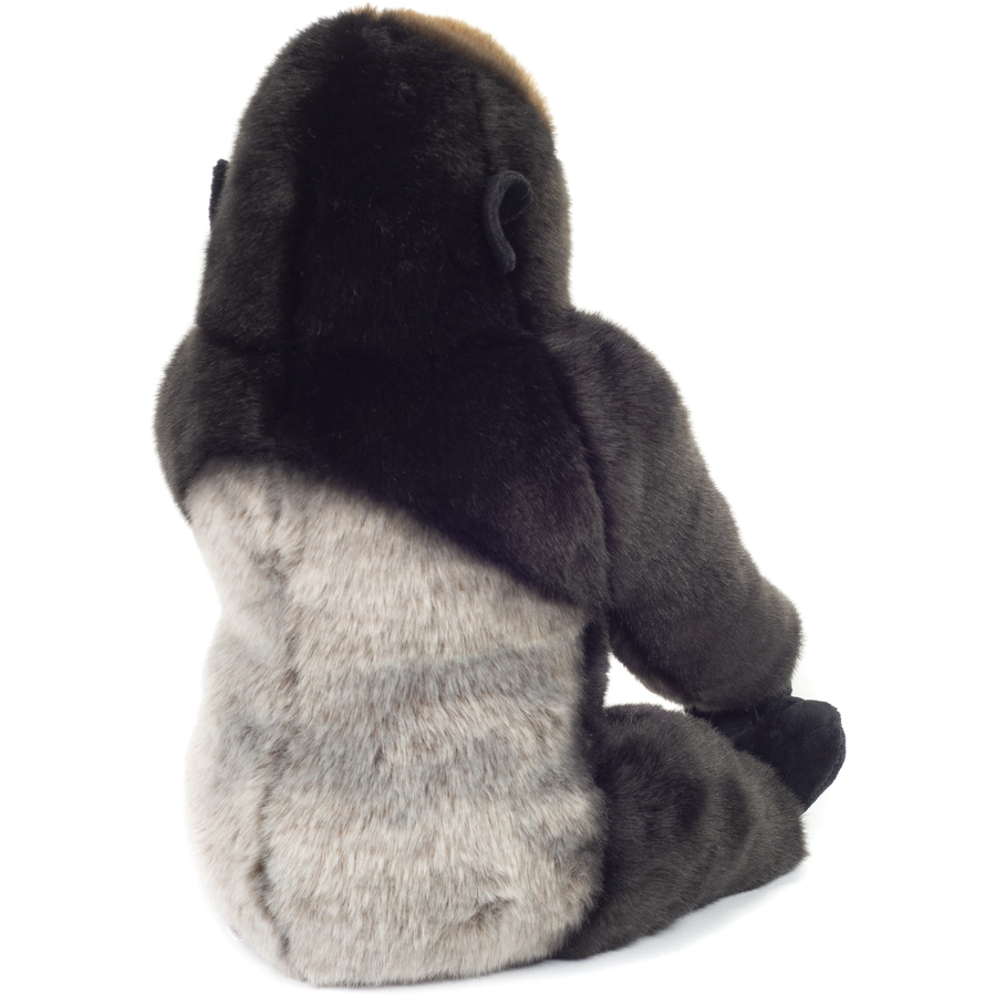 Teddy HERMANN® Berggorilla sitzend schwarz, 35 cm