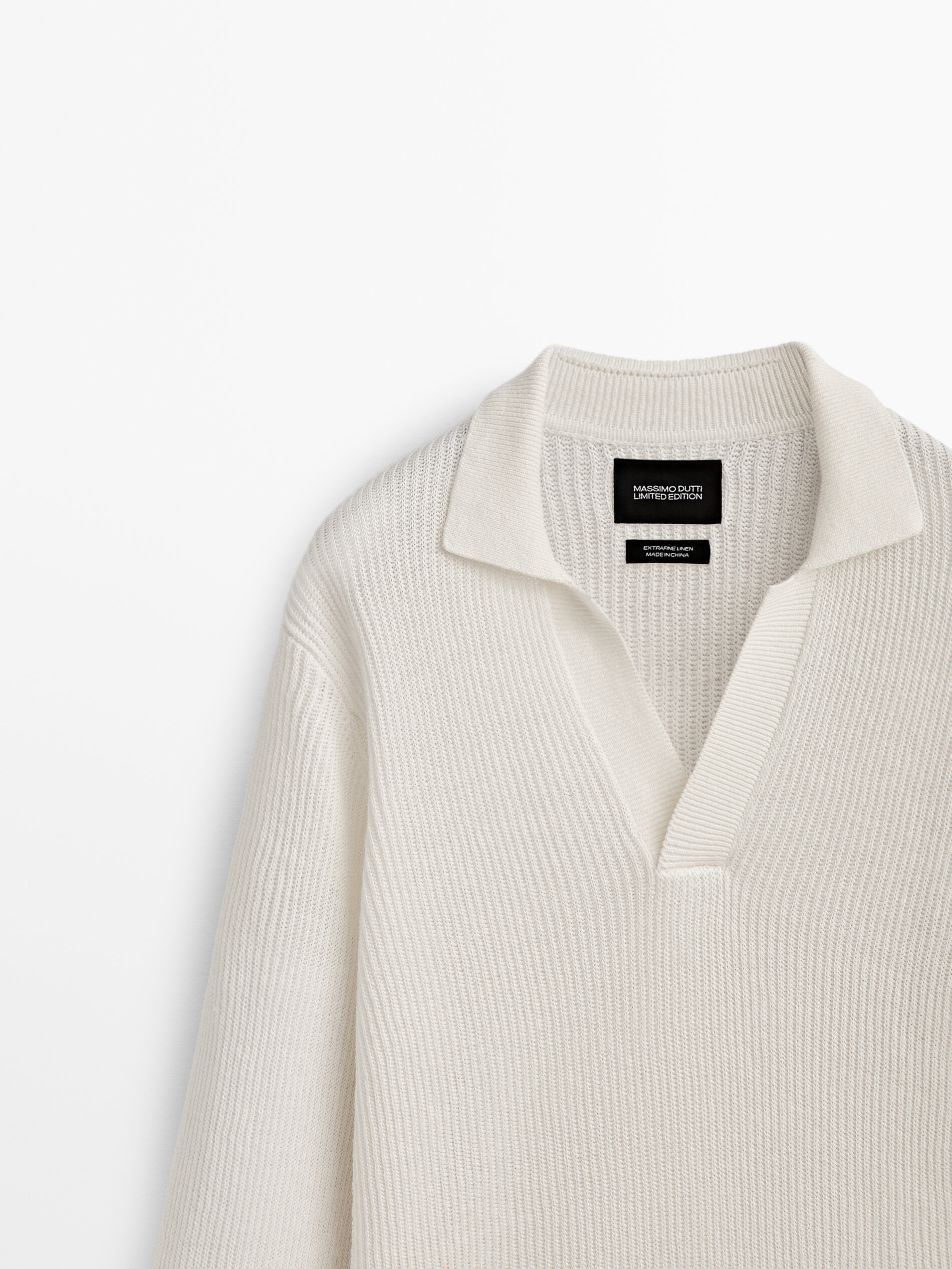 Polo de malha jersey com gola estruturada - Edição Limitada - RAW