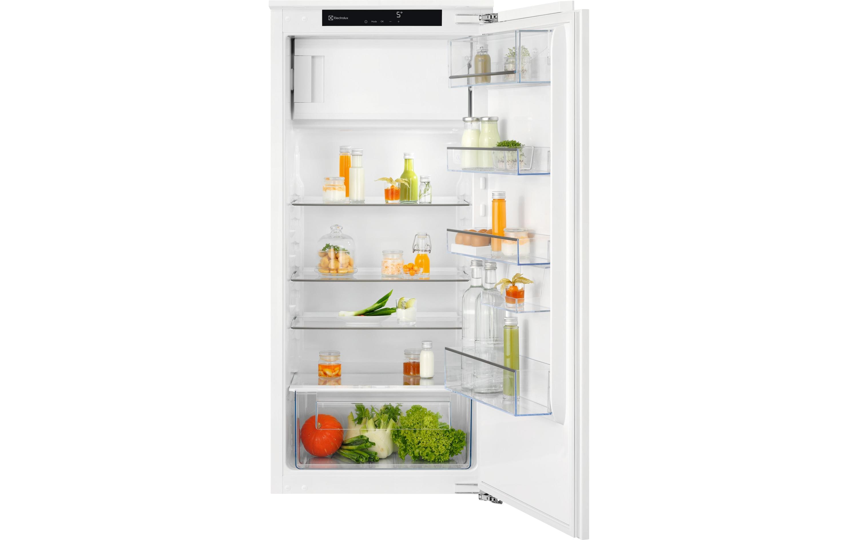 Einbaukühlschrank IK2070SR Rechts/Wechselbar<br>Vollintegrierbarer Einbaukühlschrank mit Vier-Sterne-Gefrierfach, Feuchtigkeitsregelung und SoftClosing-Tür für frische Lebensmittel und energiesparenden Betrieb