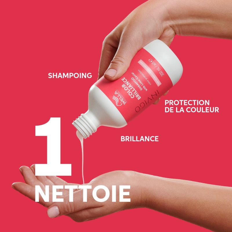 Coffret pour cheveux colorés fins à moyens Invigo Color Brilliance Wella