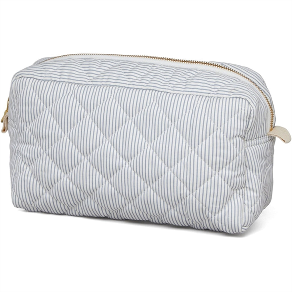 Toilettaske Classic Stripes Blue, Praline
