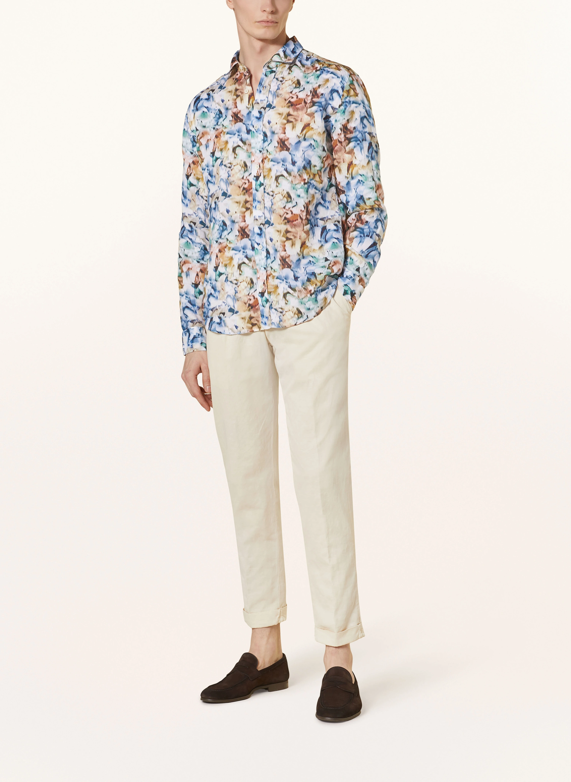 OLYMP Leinenhemd Regular Fit