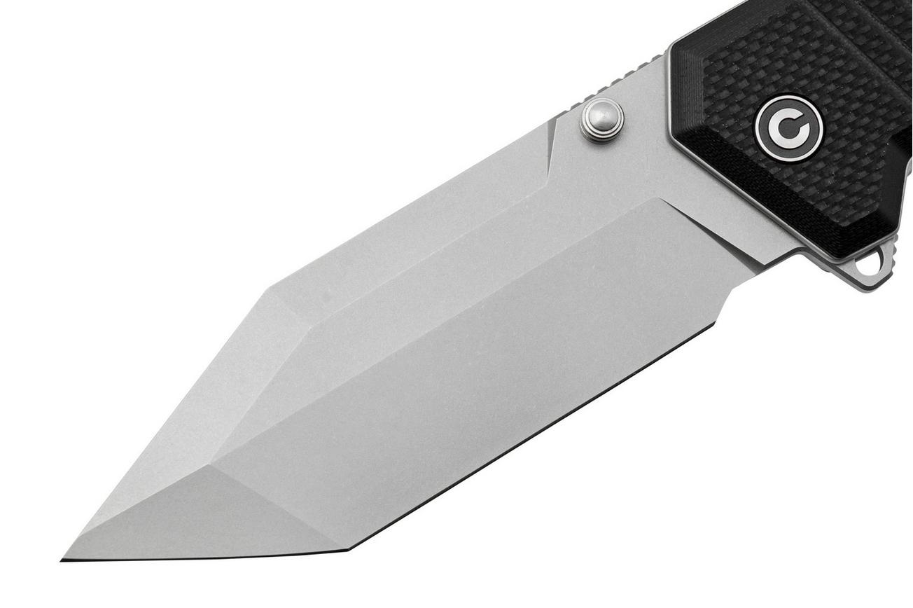 CIVIVI Bhaltair C23024-1 Black Coarse G10, Stonewashed, zakmes