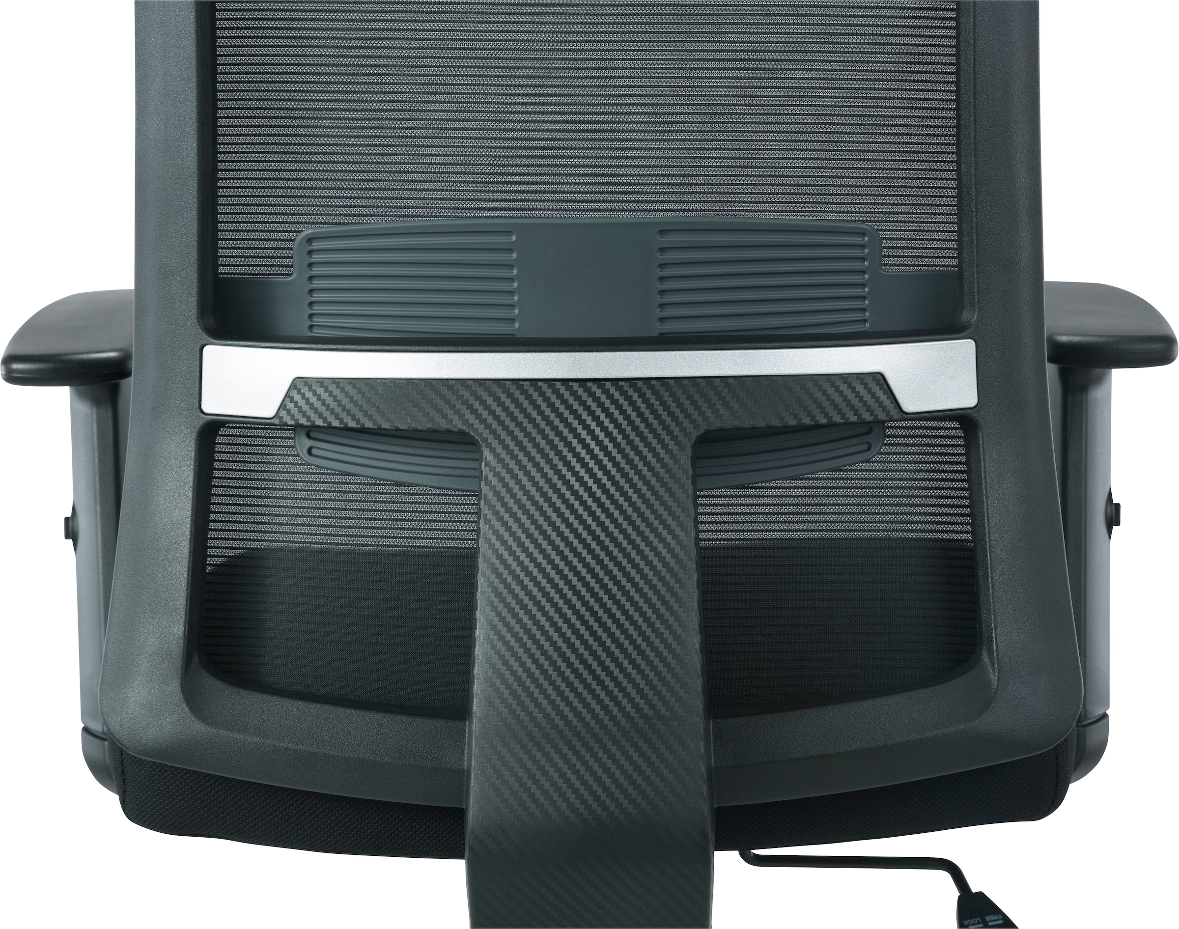 INOSIGN Bürostuhl »Tallard, Mesh Schreibtischstuhl, ergonomische Ausstattung« () verstellbare Kopfstütze, Lumbalstütze & Armlehnen
