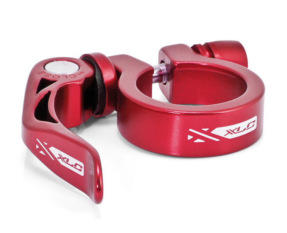 XLC sadelklampe rød med Quick Release