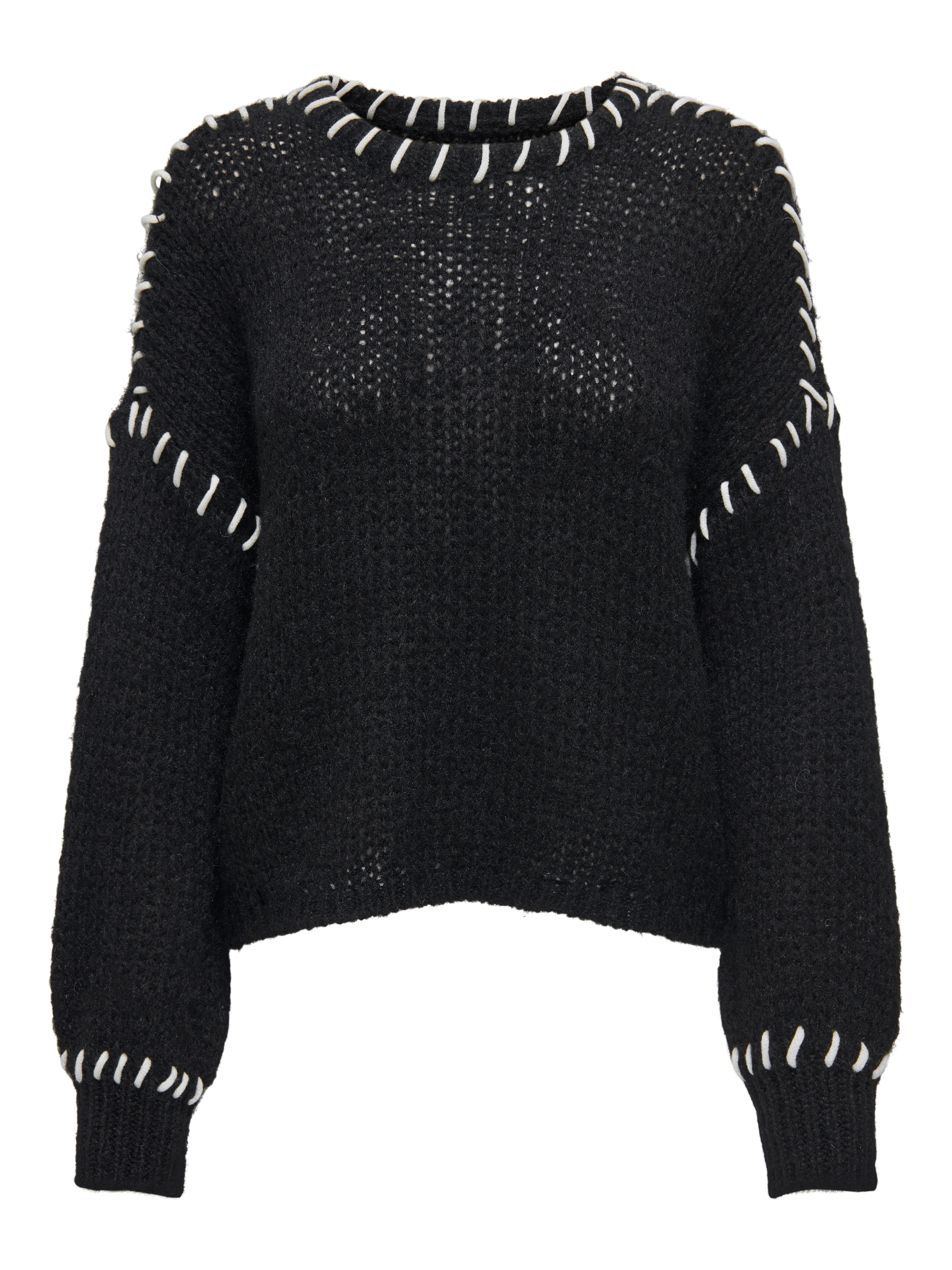 ONLDENISE Strickpullover Black