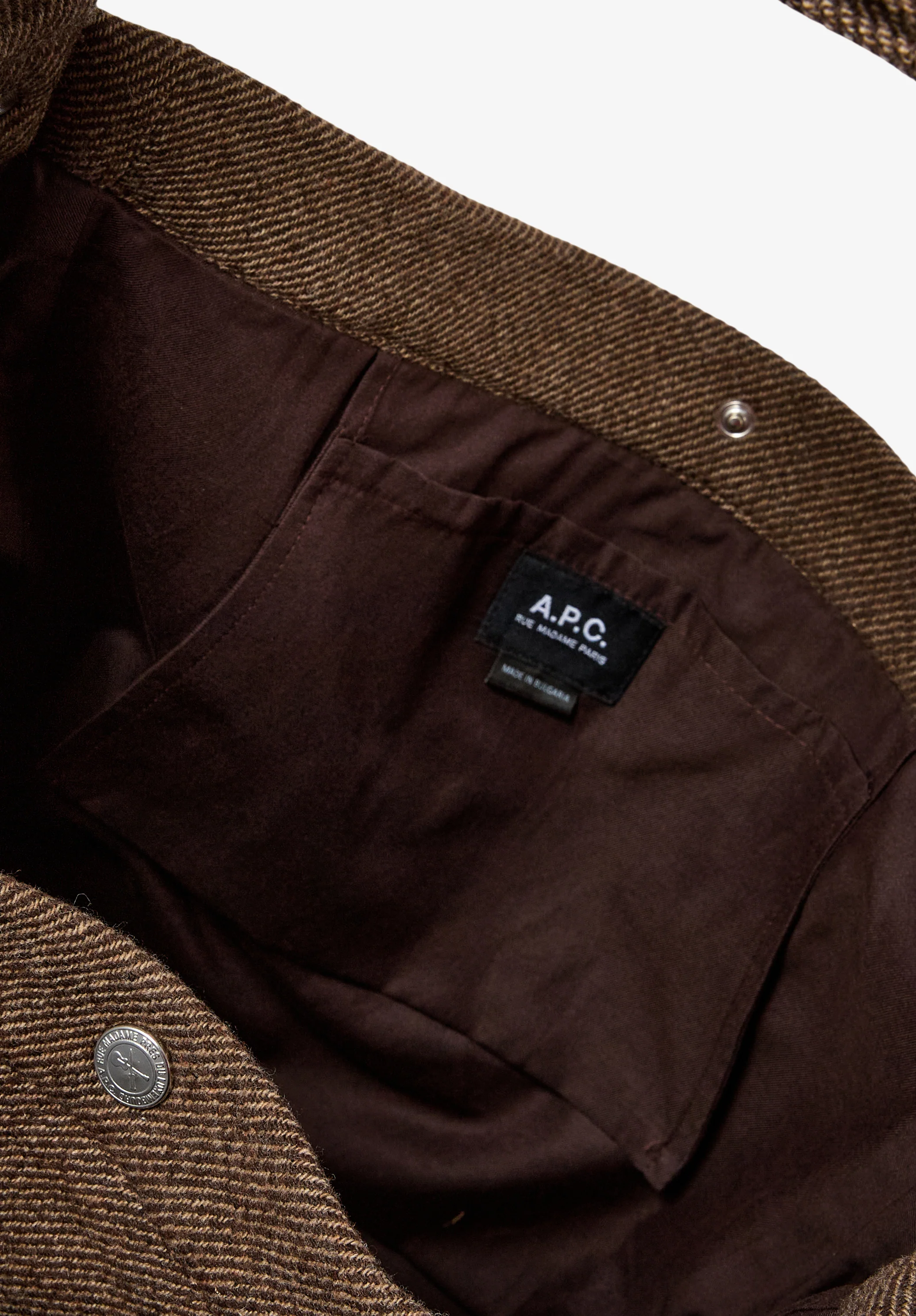 Besace Journal - Marron