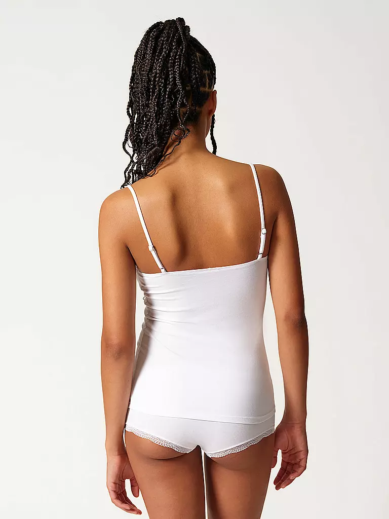 SKINY Top weiss