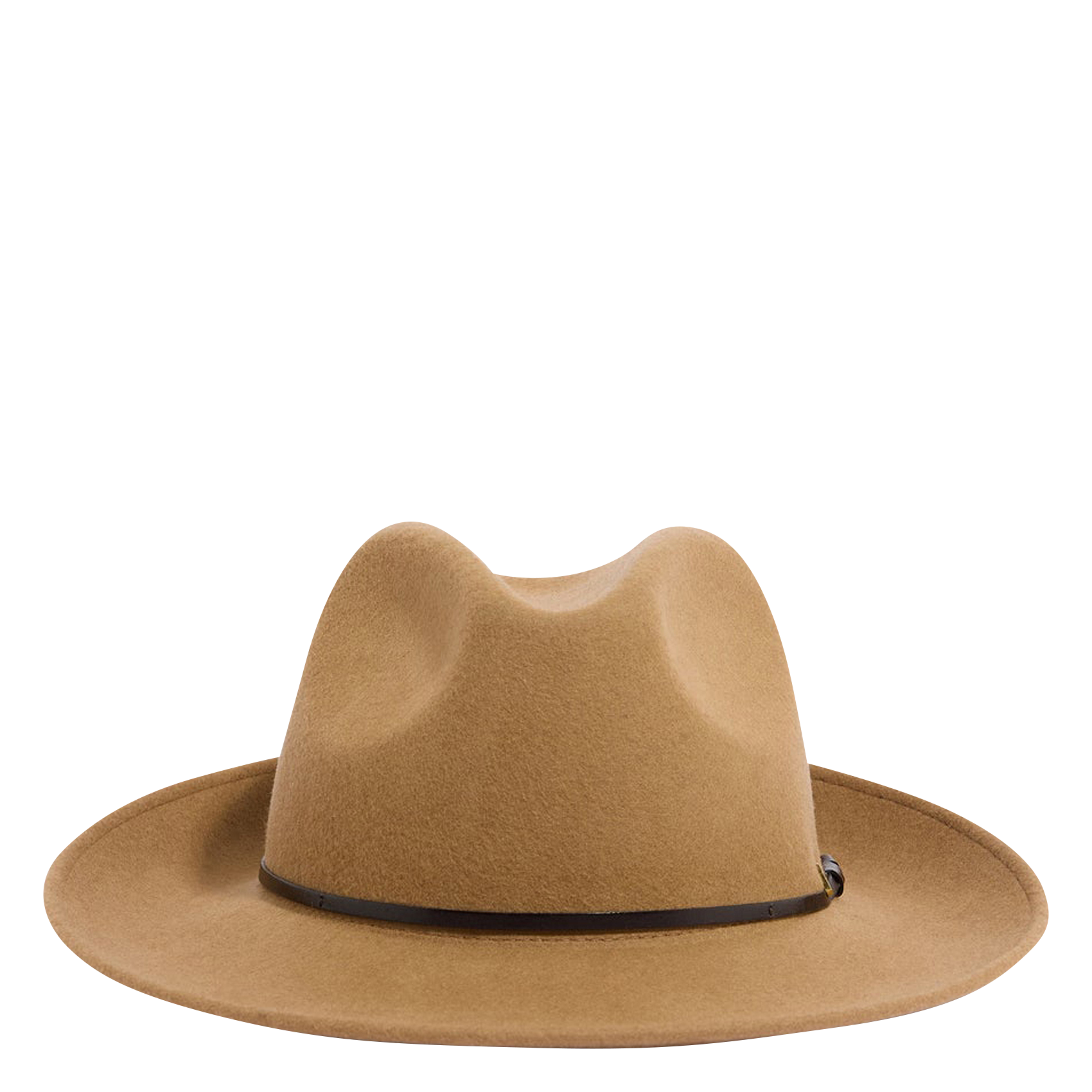 FAUSTINE - Chapeau en laine | Marron