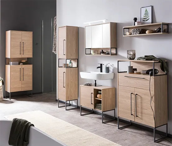 Highboard »Dumone«, Eiche