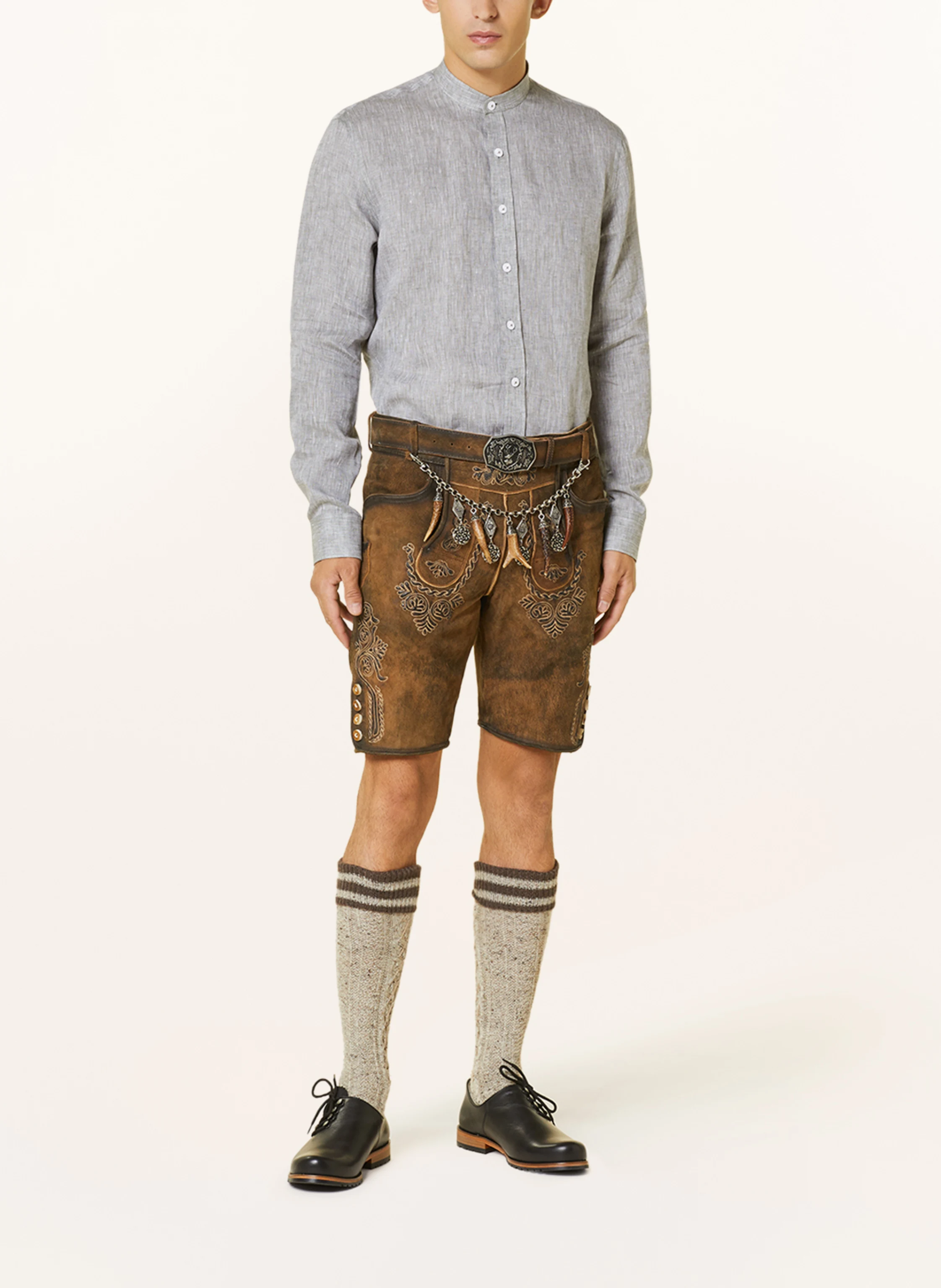 arido Trachtenhemd Regular Fit mit Stehkragen