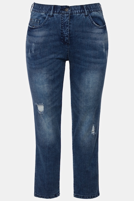 Jeans Sarah, Destroy-Effekte, schmale 5-Pocket-Form