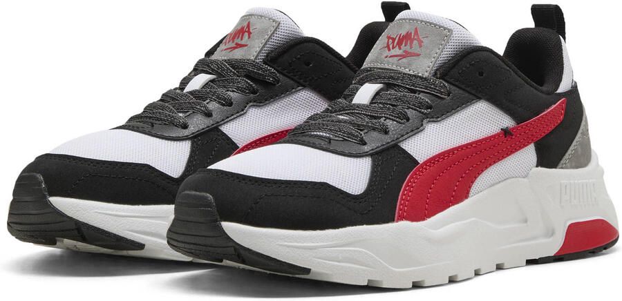 Puma Trinity 2 LT Mid 90s sneakers wit rood zwart