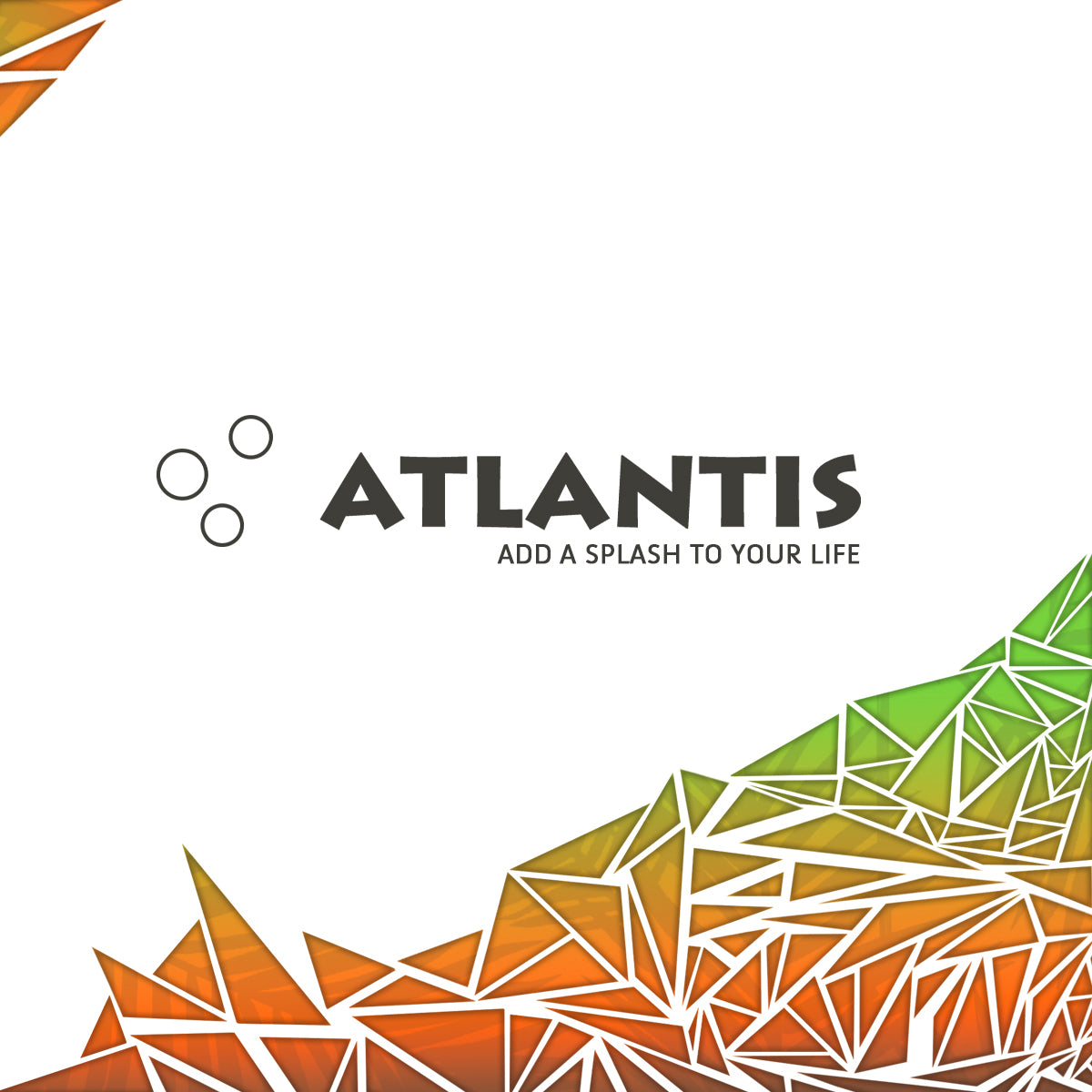 Atlantis Guana volwassenen duikbril - Black