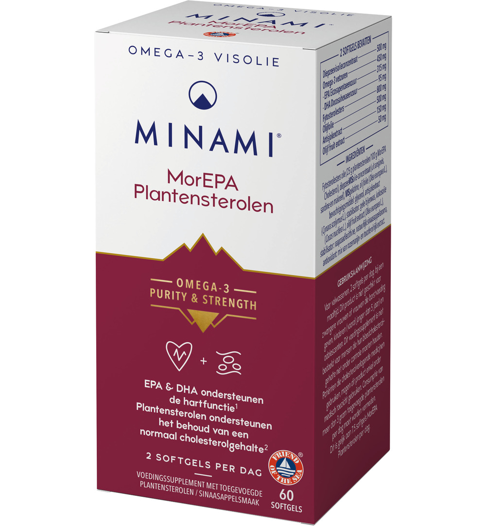 Minami Morepa Plantsterolen (60 softgels)