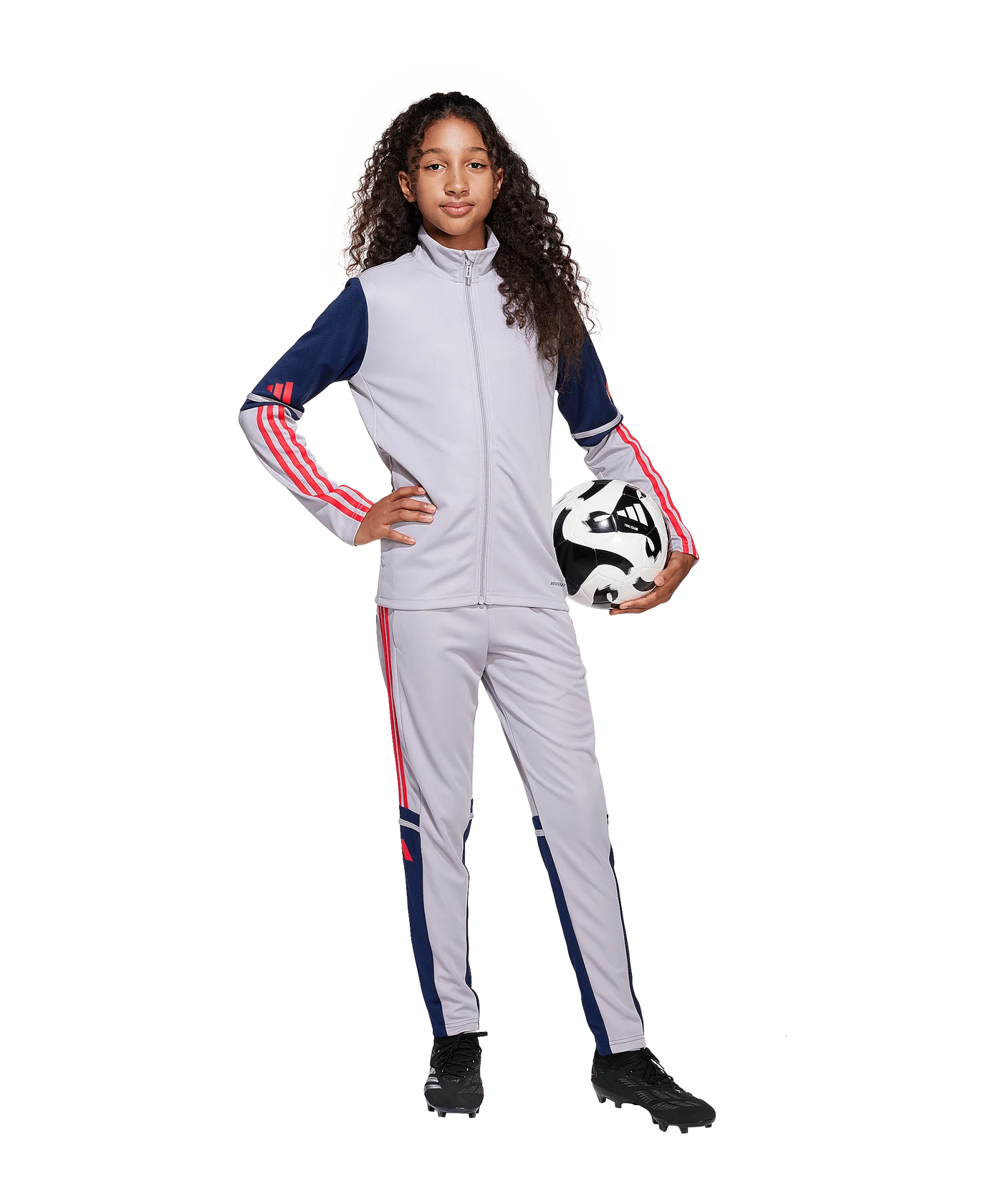 adidas Squadra 25 Trainingsjacke Kids Grau