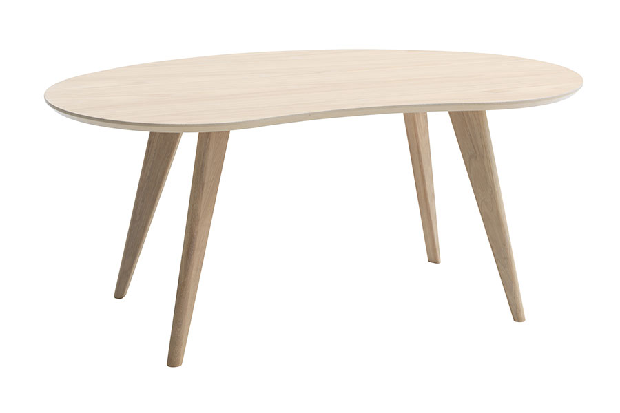 Trend sofabord Hvitoljet eik. 115x65 cm.