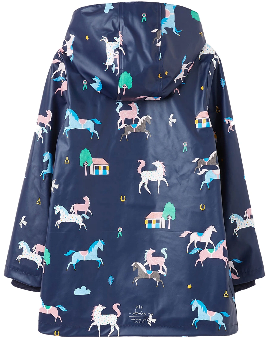 Regenjacke RAINDANCE HORSES in navy