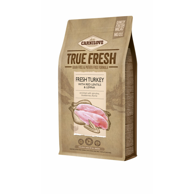 Carnilove True Fresh à la dinde pour chien adulte