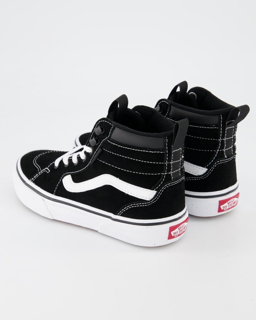 Vans YT Filmore Hi Schnürschuhe in Schwarz