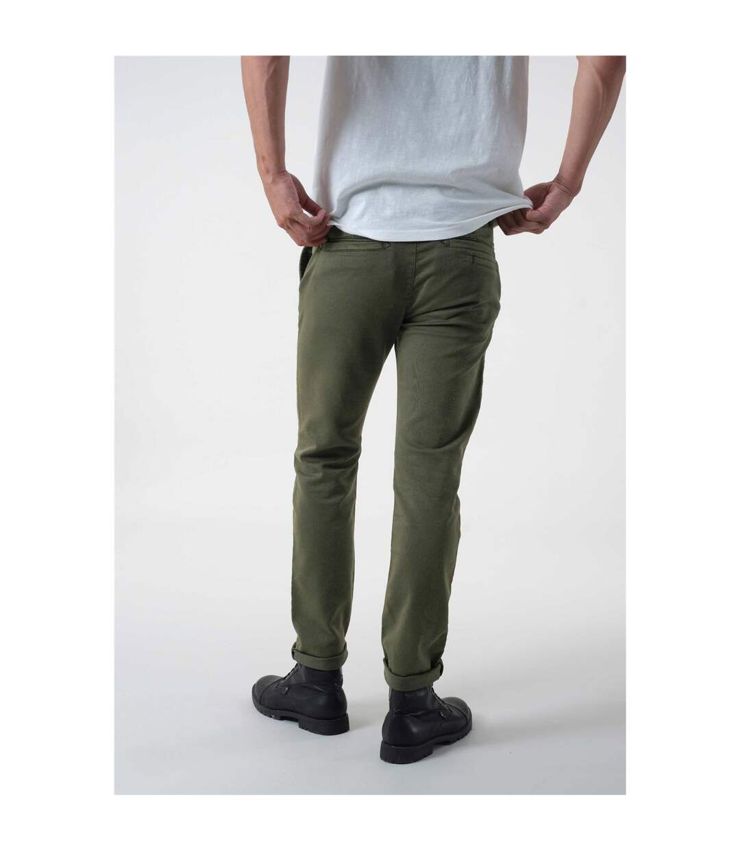 Jeans slim bleu marine  Khaki