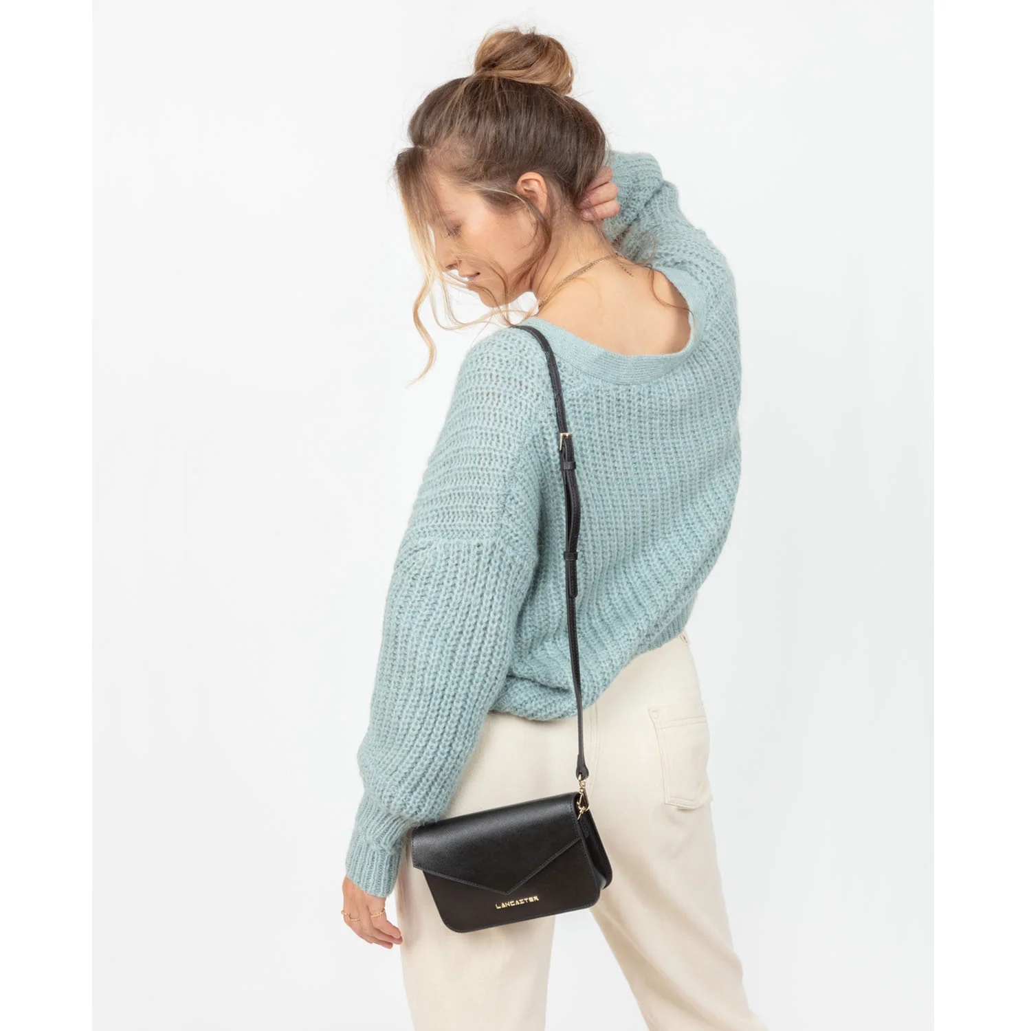 Saffiano Signature-Petit sac trotteur