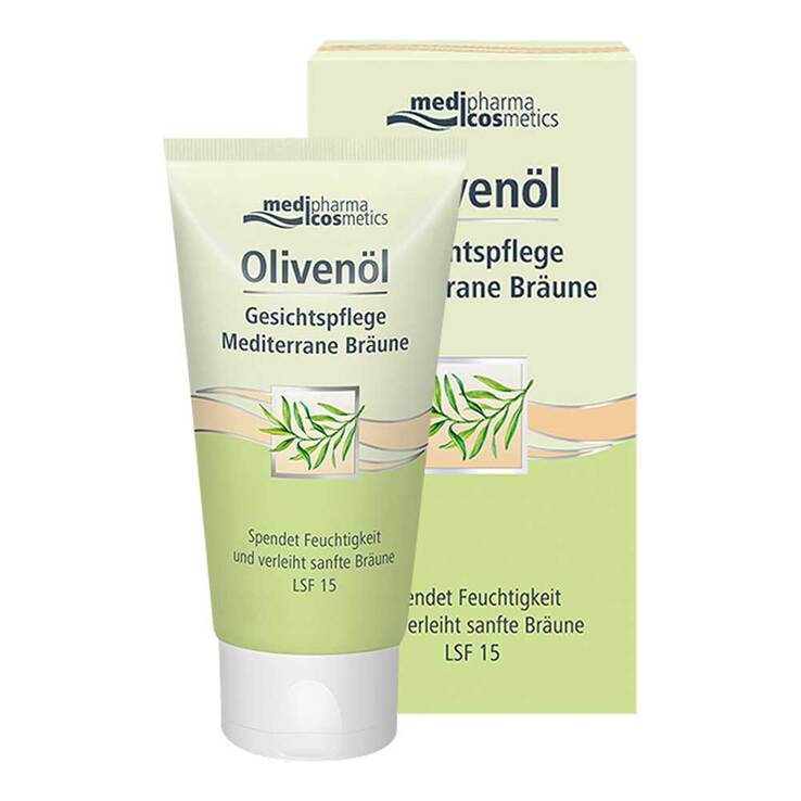 Olivenöl Gesichtspflege Creme mediterrane Bräune, 50 ml