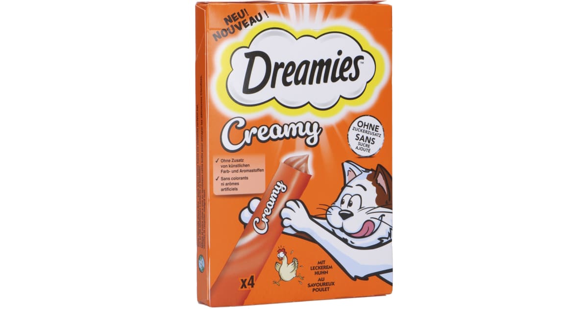 DREAMIES Creamy Huhn 4x 10 gr
