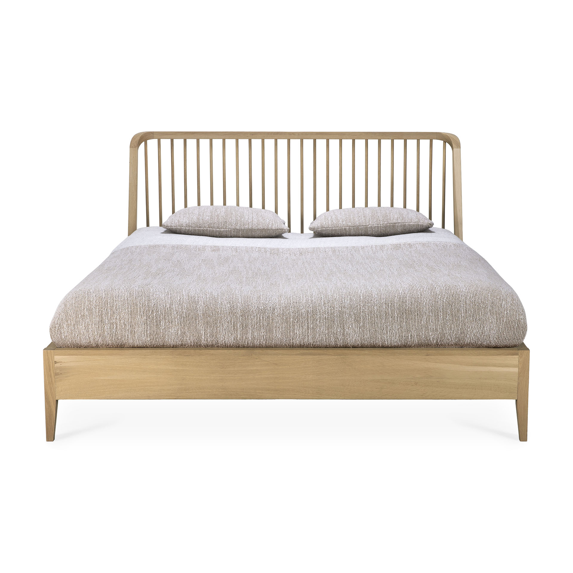 Ethnicraft bed Spindle Oak 180x200