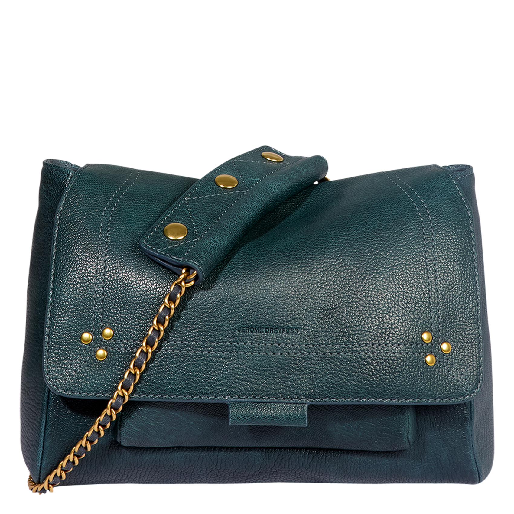 LULU M - Sac bandoulière en cuir | Bleu