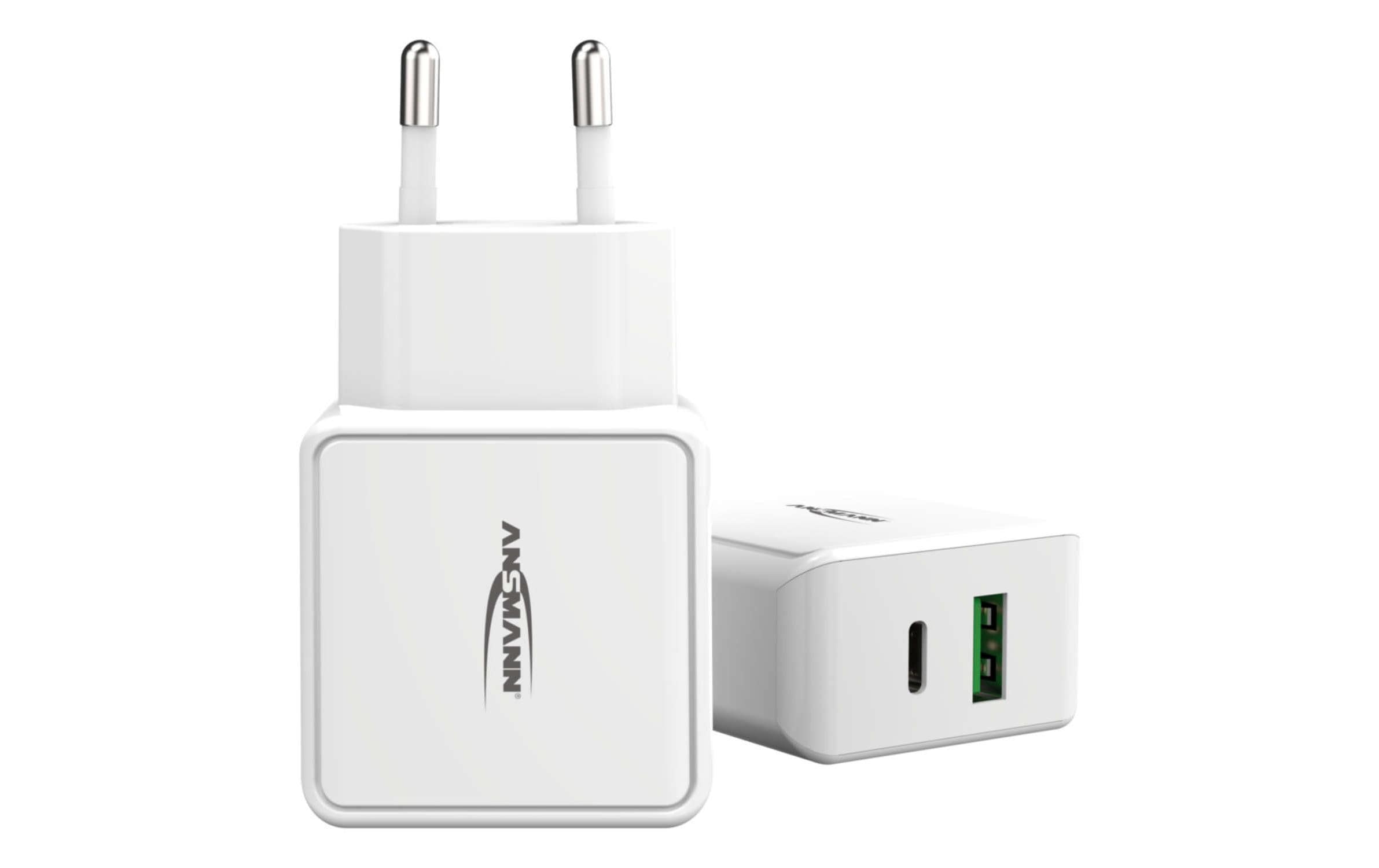 USB-Wandladegerät Home Charger HC218PD, 18 W, WeissLeistungsstarker Indoor USB-Ladeadapter
