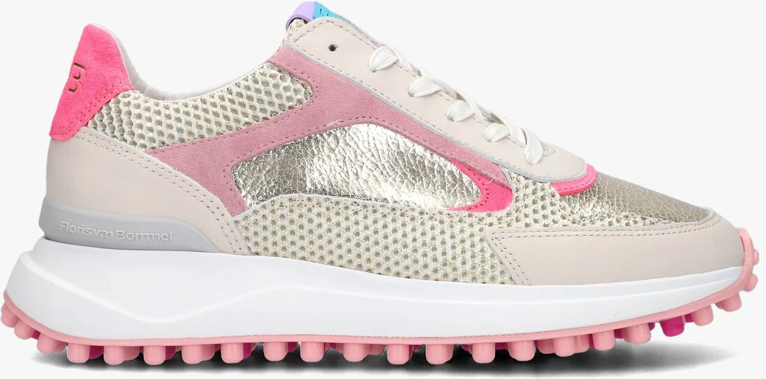 FLORIS VAN BOMMEL gouden floris van bommel lage sneakers sfw-10099