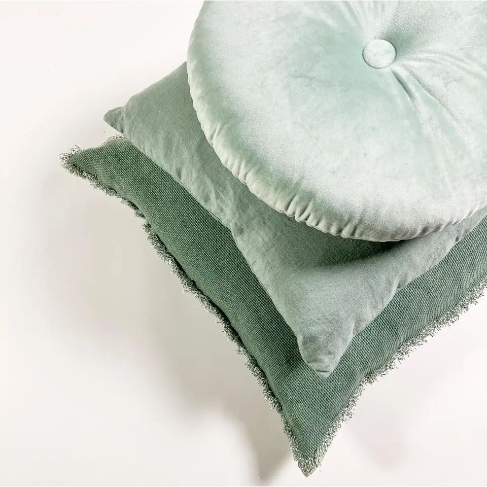 Sierkussen Olly - Jadeite - Ø40 cm