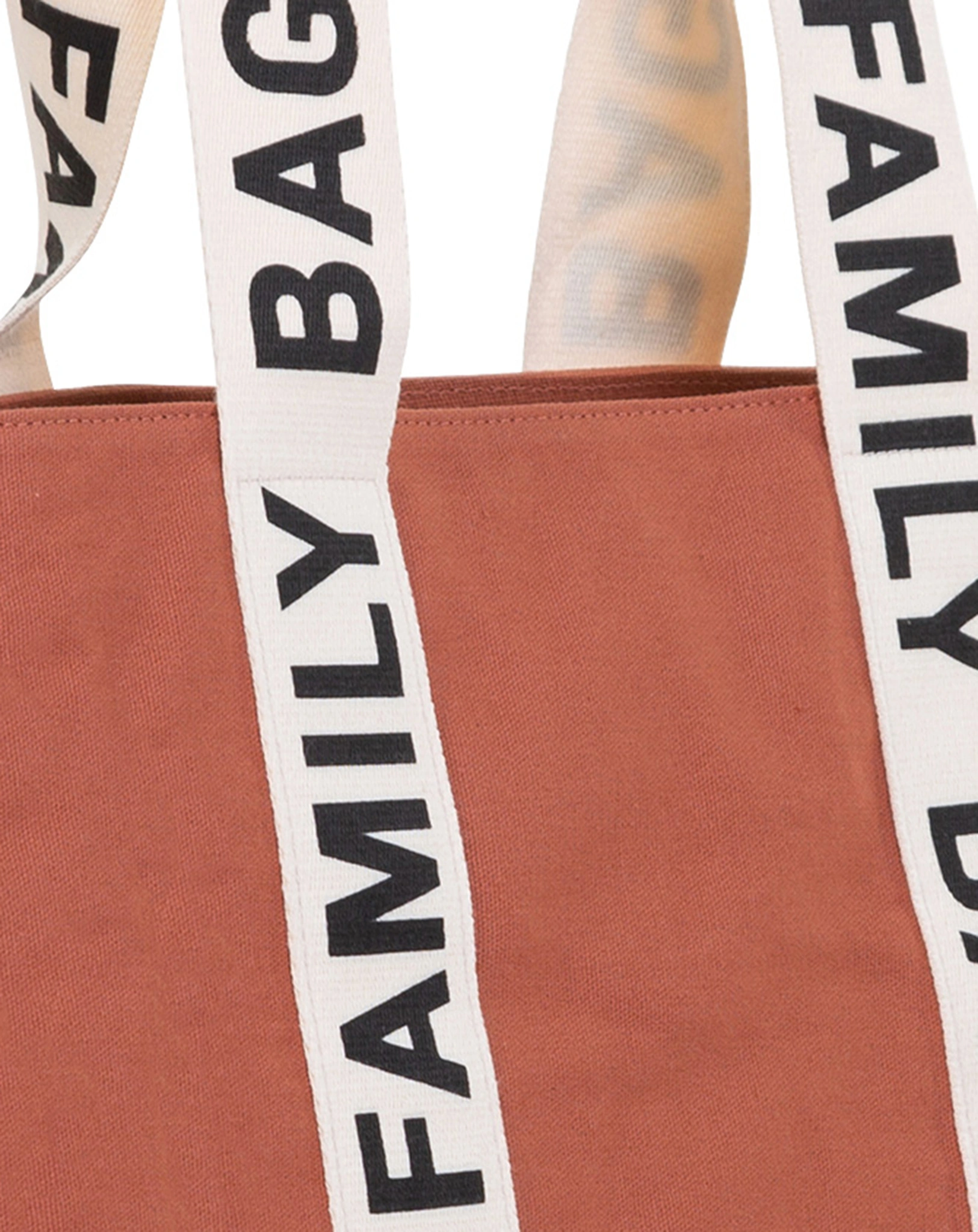 Canvas-Reisetasche FAMILY BAG SIG (55x18x40) in terracotta