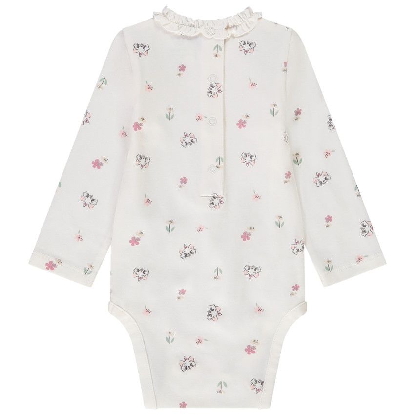 Lot de 3 bodies manches longues Marie Disney pour bébé fille - Multicolore