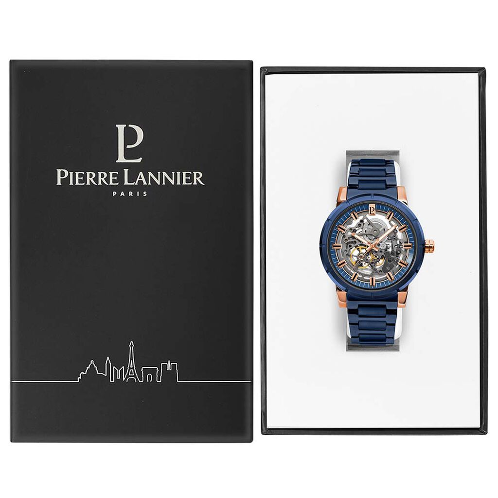 Montre Pierre Lannier Automatic Bleu