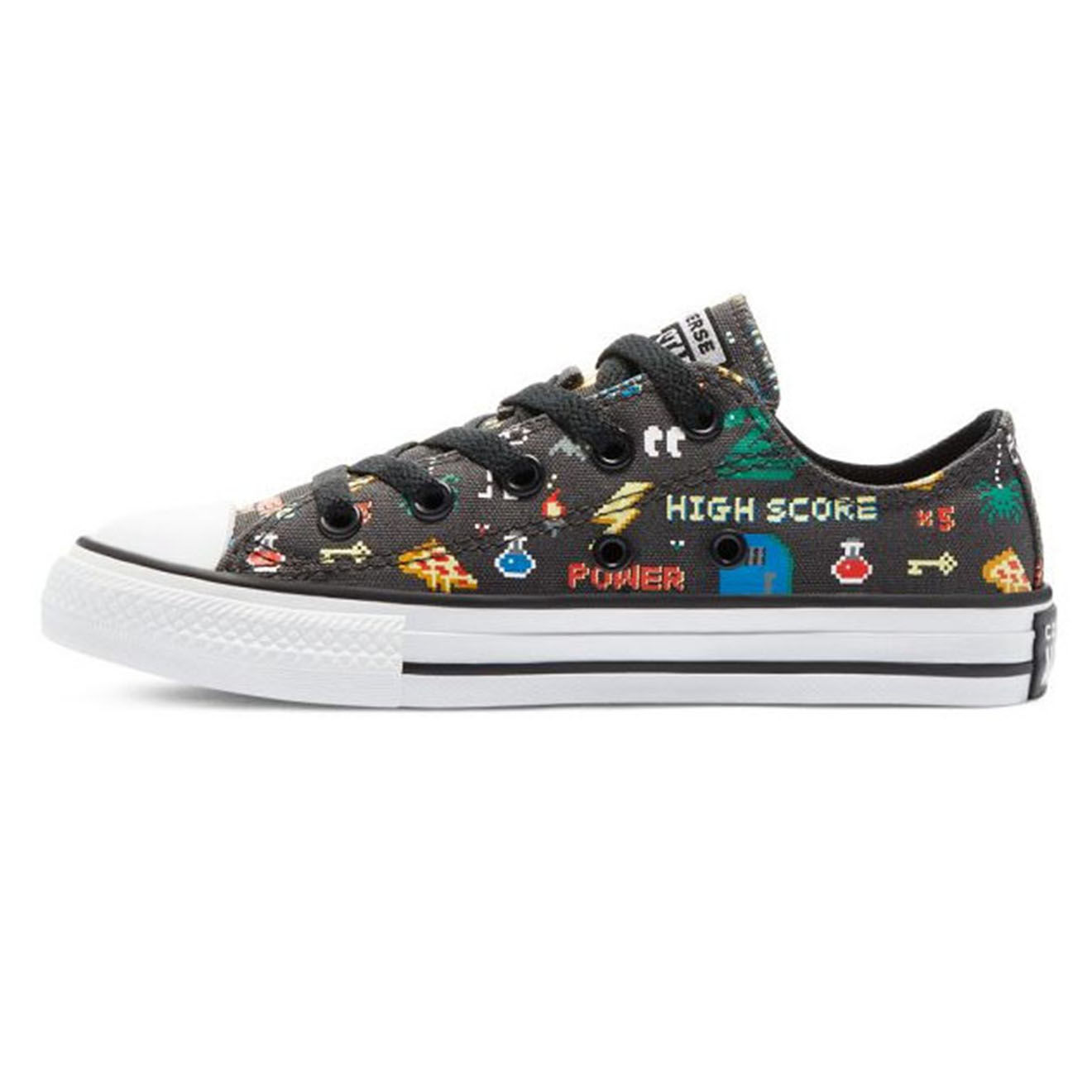 Converse Baskets Canvas Ox Enf Gamer noir/multicolore