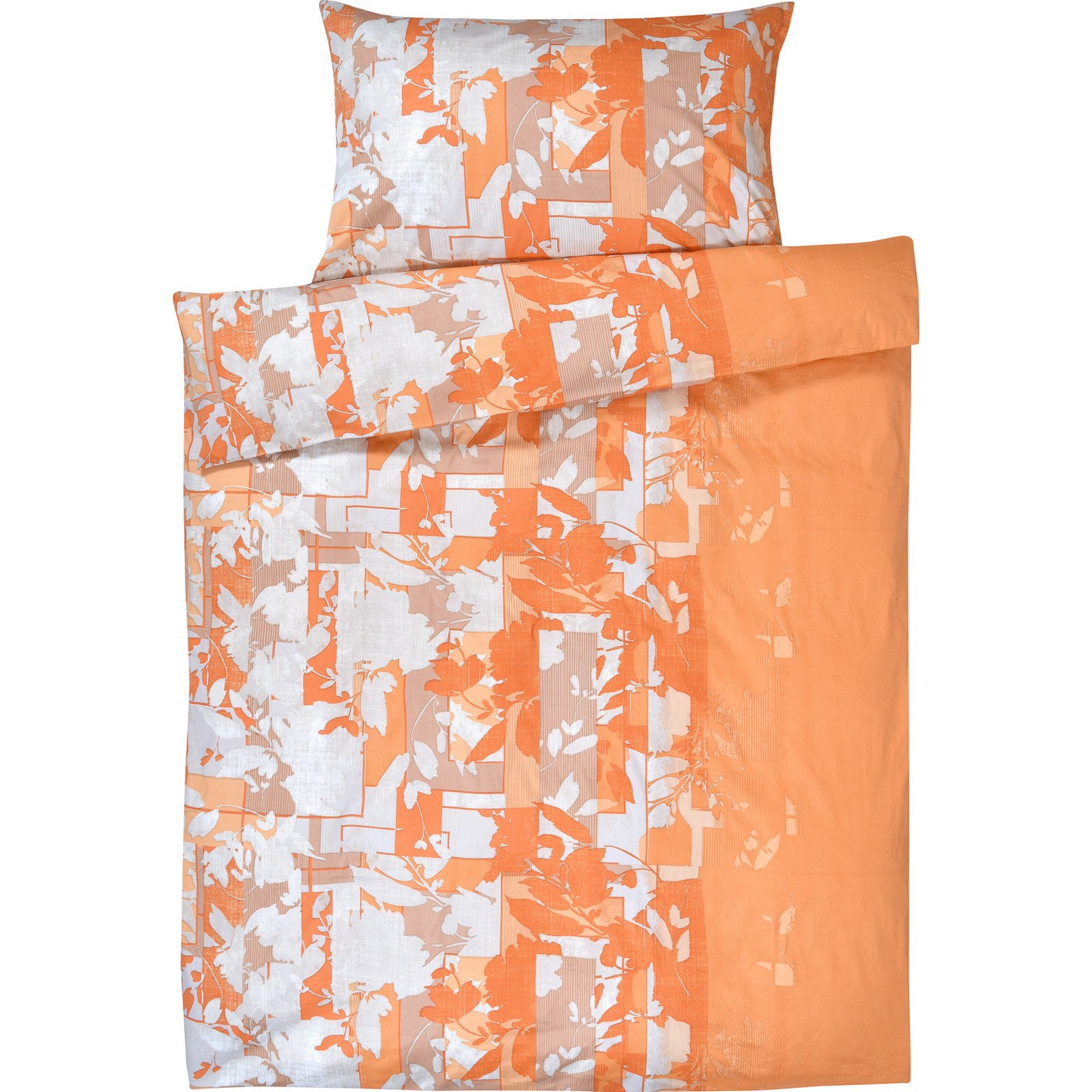 Bettwäsche orange 50x70 Kissenbezug