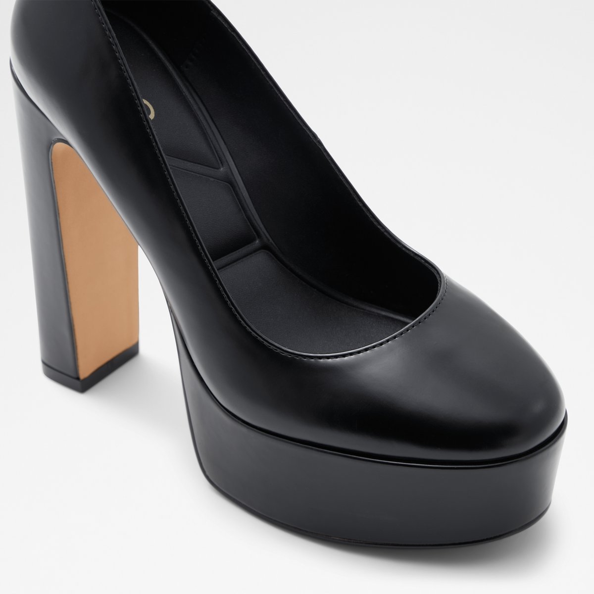 Fonda Black Women Block Heels